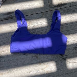 San Lorenzo Purple Bikini Top
